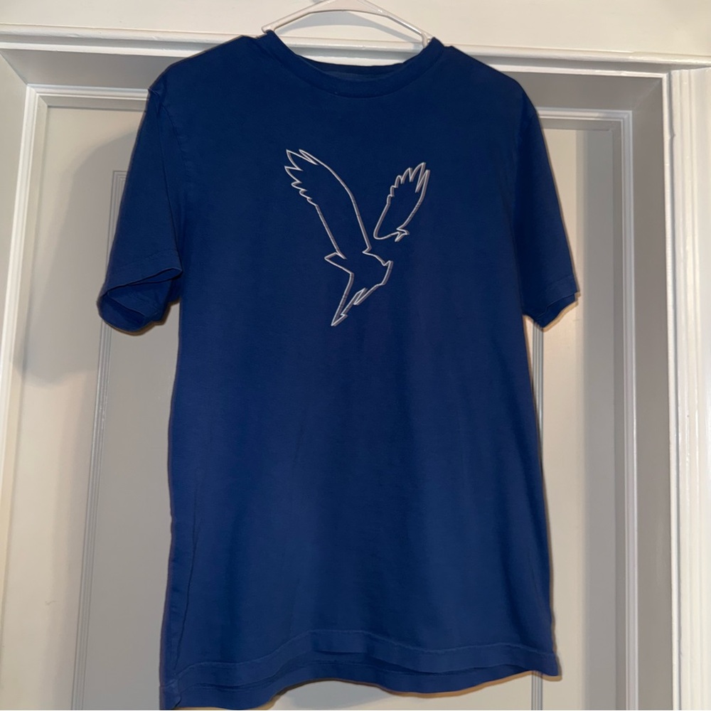 American Eagle Outfitters Blue Short Sleeve Tee